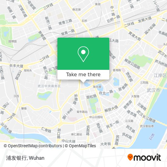 浦发银行 map