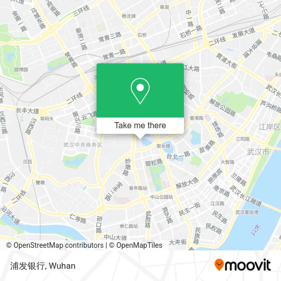 浦发银行 map