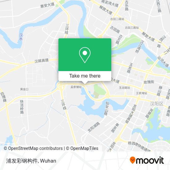浦发彩钢构件 map