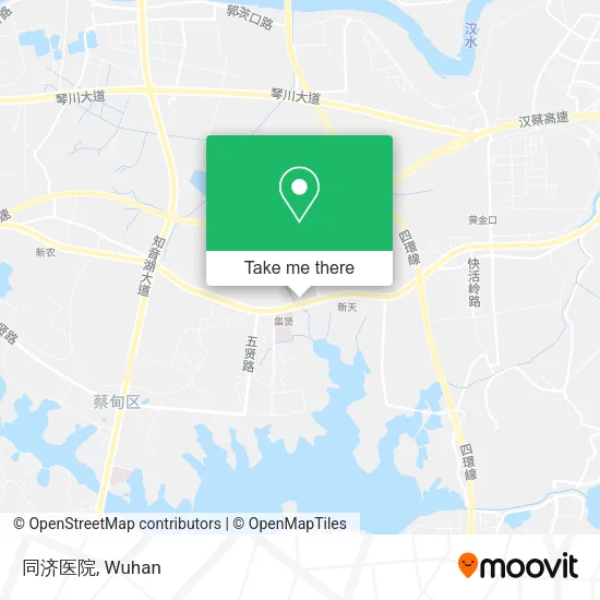同济医院 map