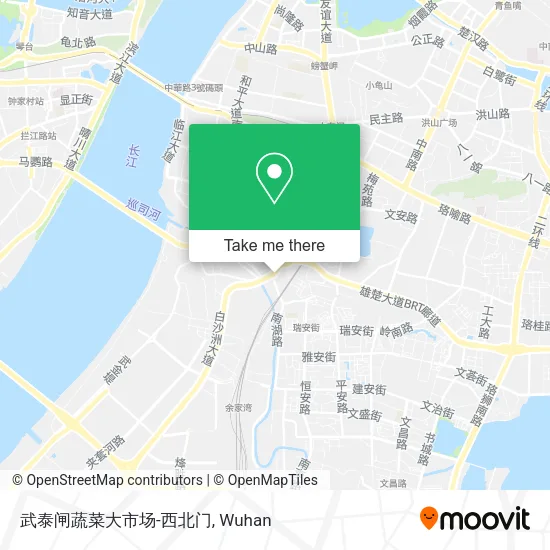 武泰闸蔬菜大市场-西北门 map