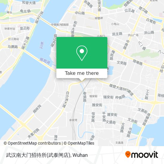 武汉南大门招待所(武泰闸店) map