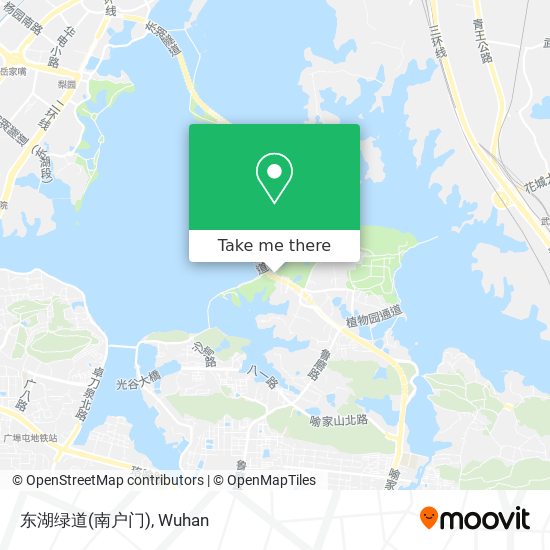 东湖绿道(南户门) map