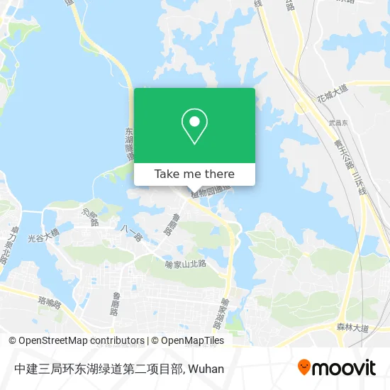 中建三局环东湖绿道第二项目部 map