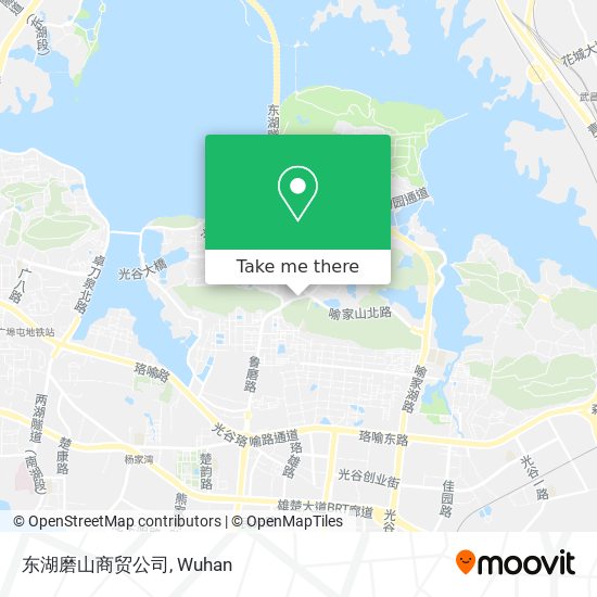 东湖磨山商贸公司 map