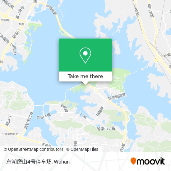 东湖磨山4号停车场 map