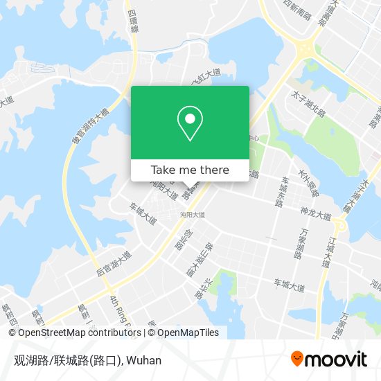 观湖路/联城路(路口) map