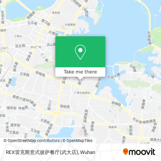 REX雷克斯意式披萨餐厅(武大店) map