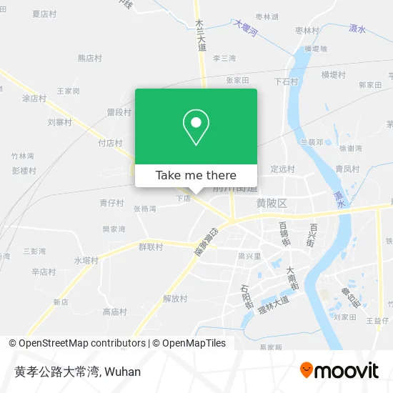 黄孝公路大常湾 map