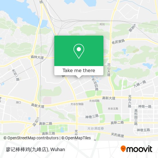 廖记棒棒鸡(九峰店) map