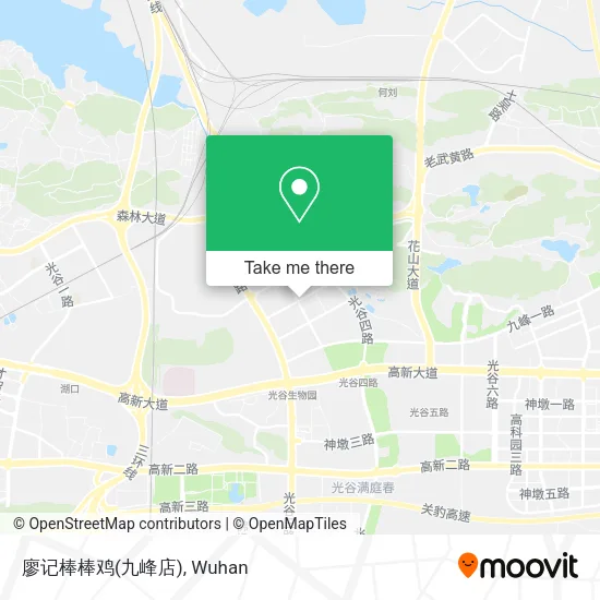廖记棒棒鸡(九峰店) map