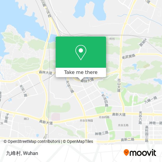 九峰村 map