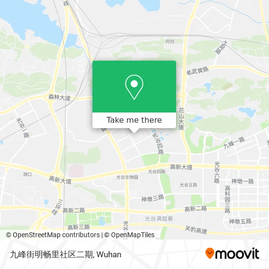 九峰街明畅里社区二期 map