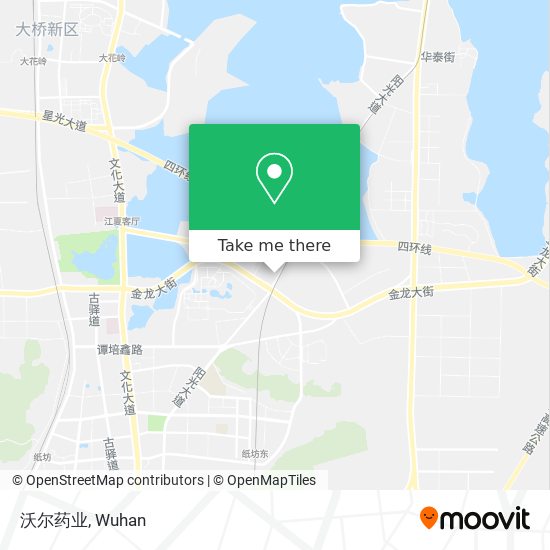 沃尔药业 map