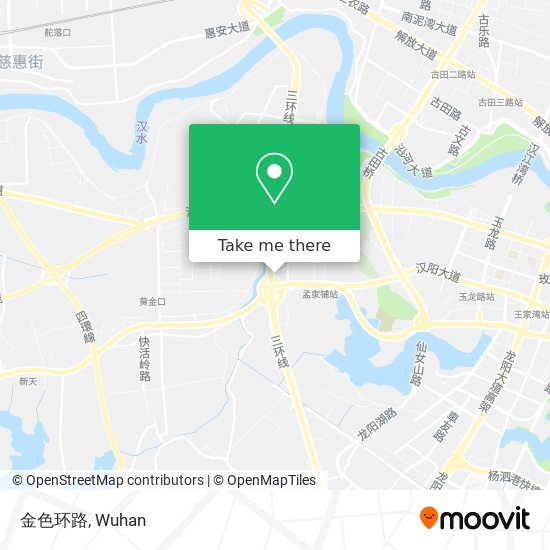 金色环路 map