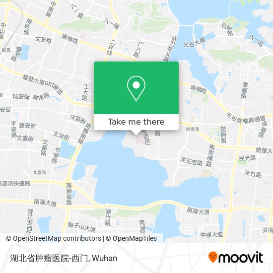 湖北省肿瘤医院-西门 map