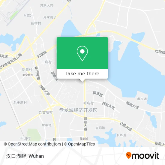 汉口湖畔 map