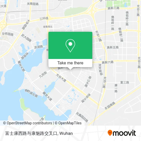 富士康西路与康魅路交叉口 map
