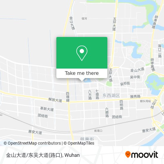 金山大道/东吴大道(路口) map