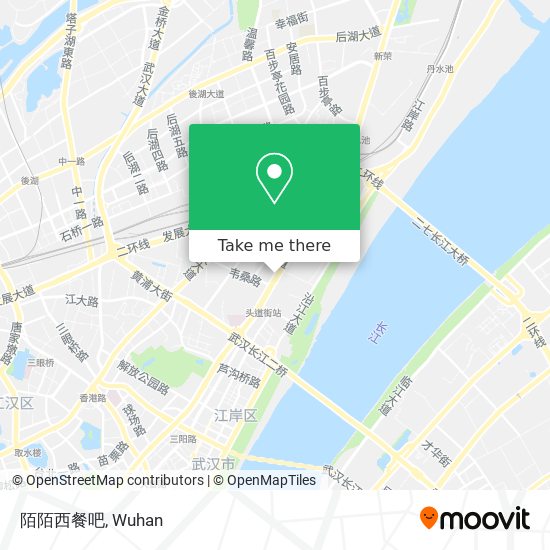 陌陌西餐吧 map