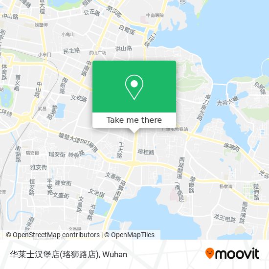 华莱士汉堡店(珞狮路店) map