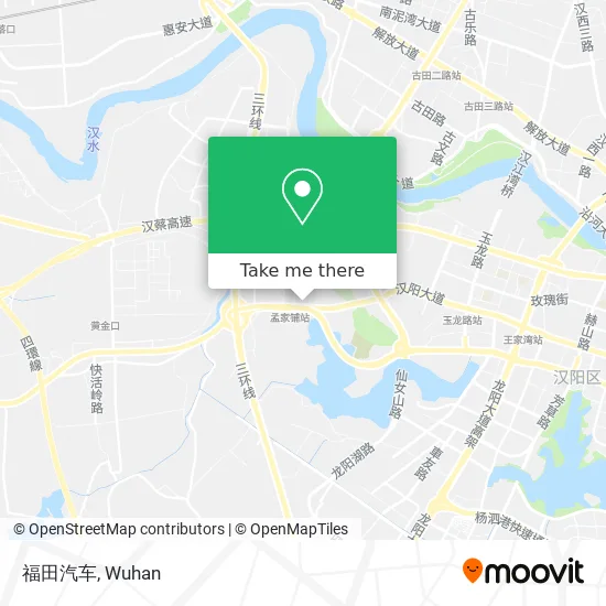 福田汽车 map