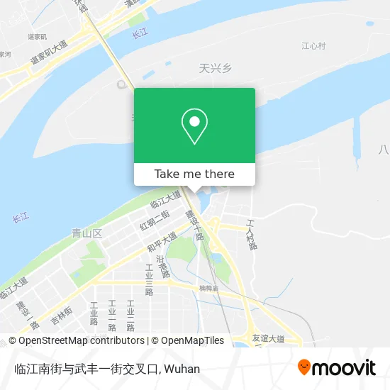临江南街与武丰一街交叉口 map