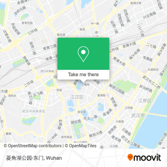 菱角湖公园-东门 map