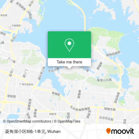 菱角湖小区8栋-1单元 map
