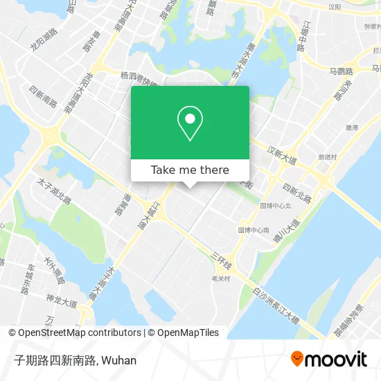 子期路四新南路 map