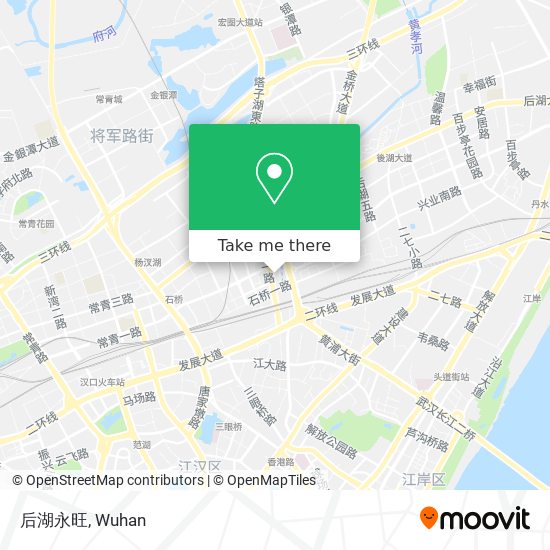 后湖永旺 map
