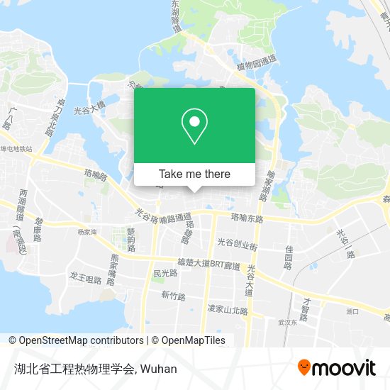 湖北省工程热物理学会 map