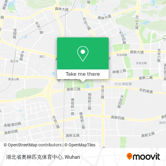 湖北省奥林匹克体育中心 map