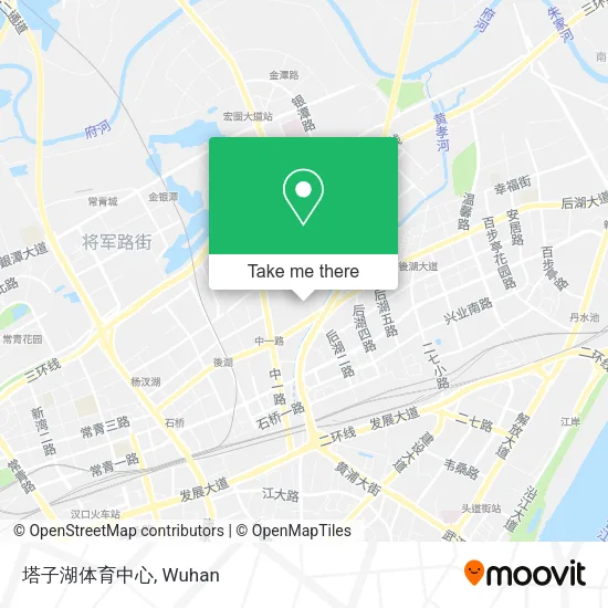 塔子湖体育中心 map