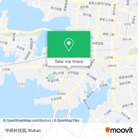 华师科技园 map