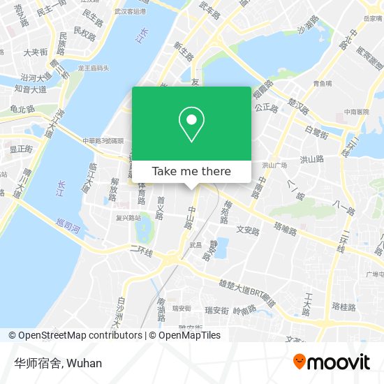 华师宿舍 map