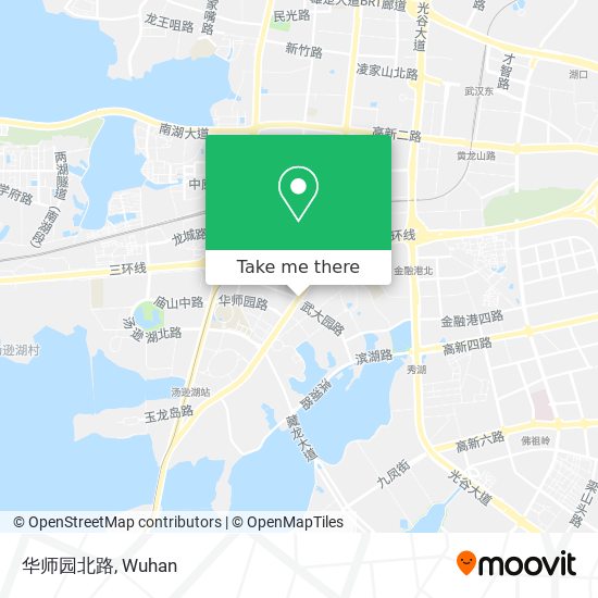 华师园北路 map