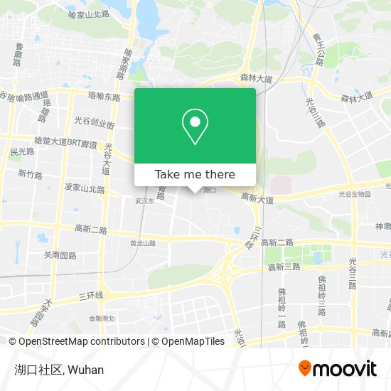 湖口社区 map