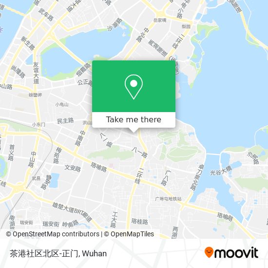 茶港社区北区-正门 map