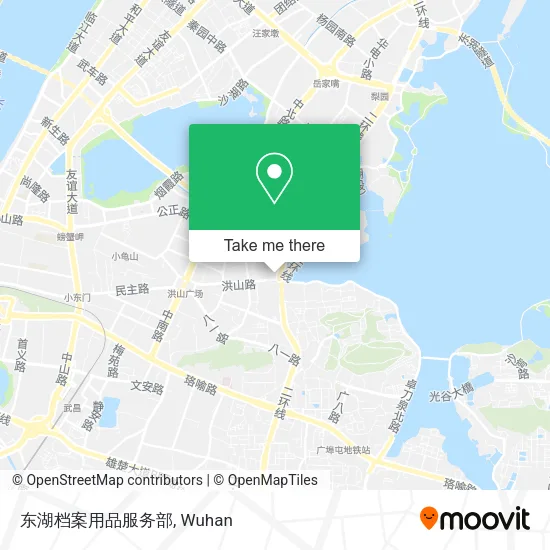 东湖档案用品服务部 map
