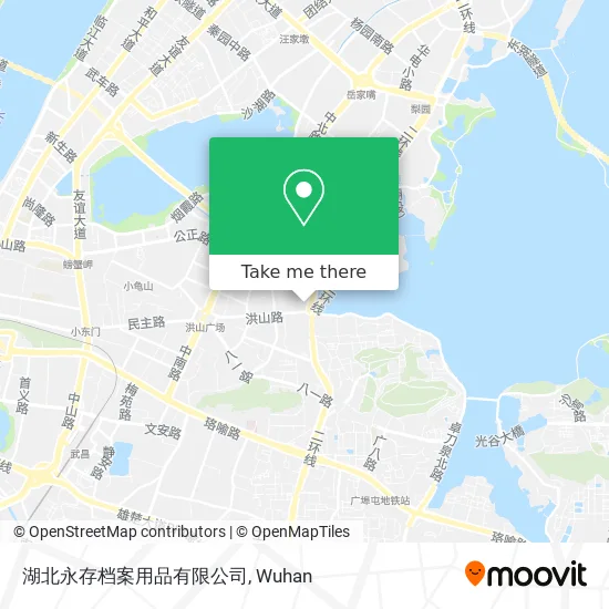 湖北永存档案用品有限公司 map