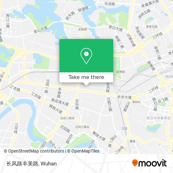 长风路丰美路 map