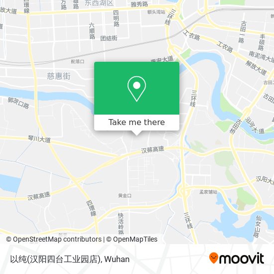 以纯(汉阳四台工业园店) map