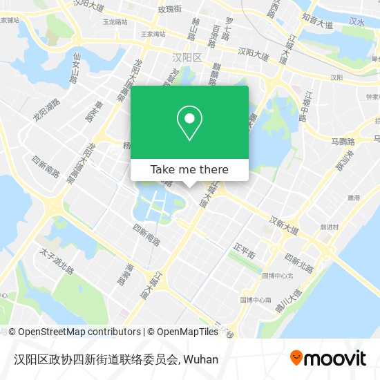 汉阳区政协四新街道联络委员会 map