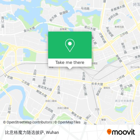 比意格魔力随选披萨 map
