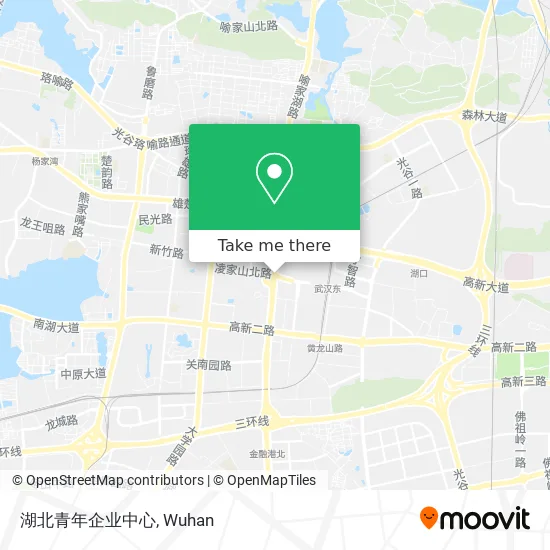 湖北青年企业中心 map
