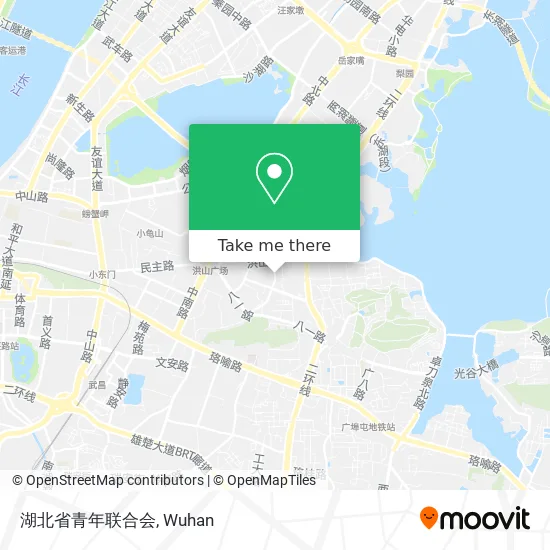 湖北省青年联合会 map