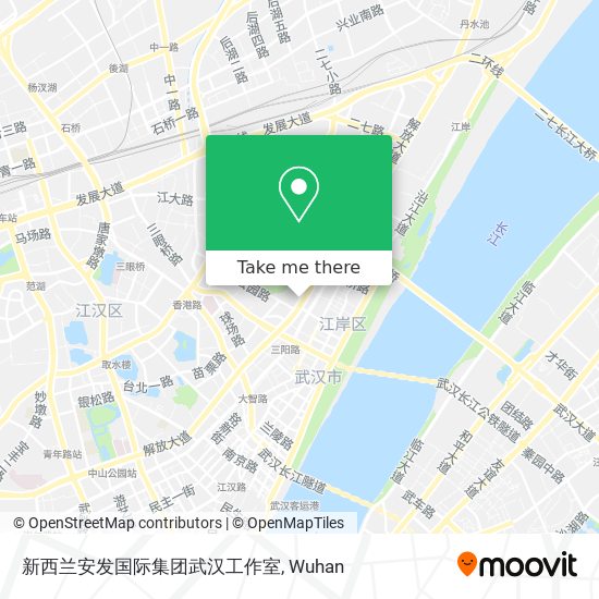 新西兰安发国际集团武汉工作室 map