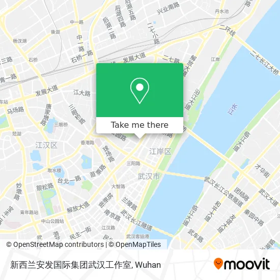 新西兰安发国际集团武汉工作室 map