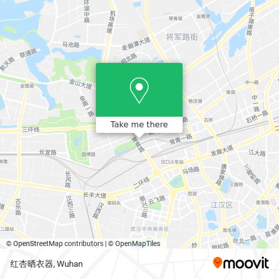 红杏晒衣器 map